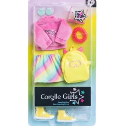 Girls - Poppenkleertjes Fluo Set Dressing Room-Corolle Outlet