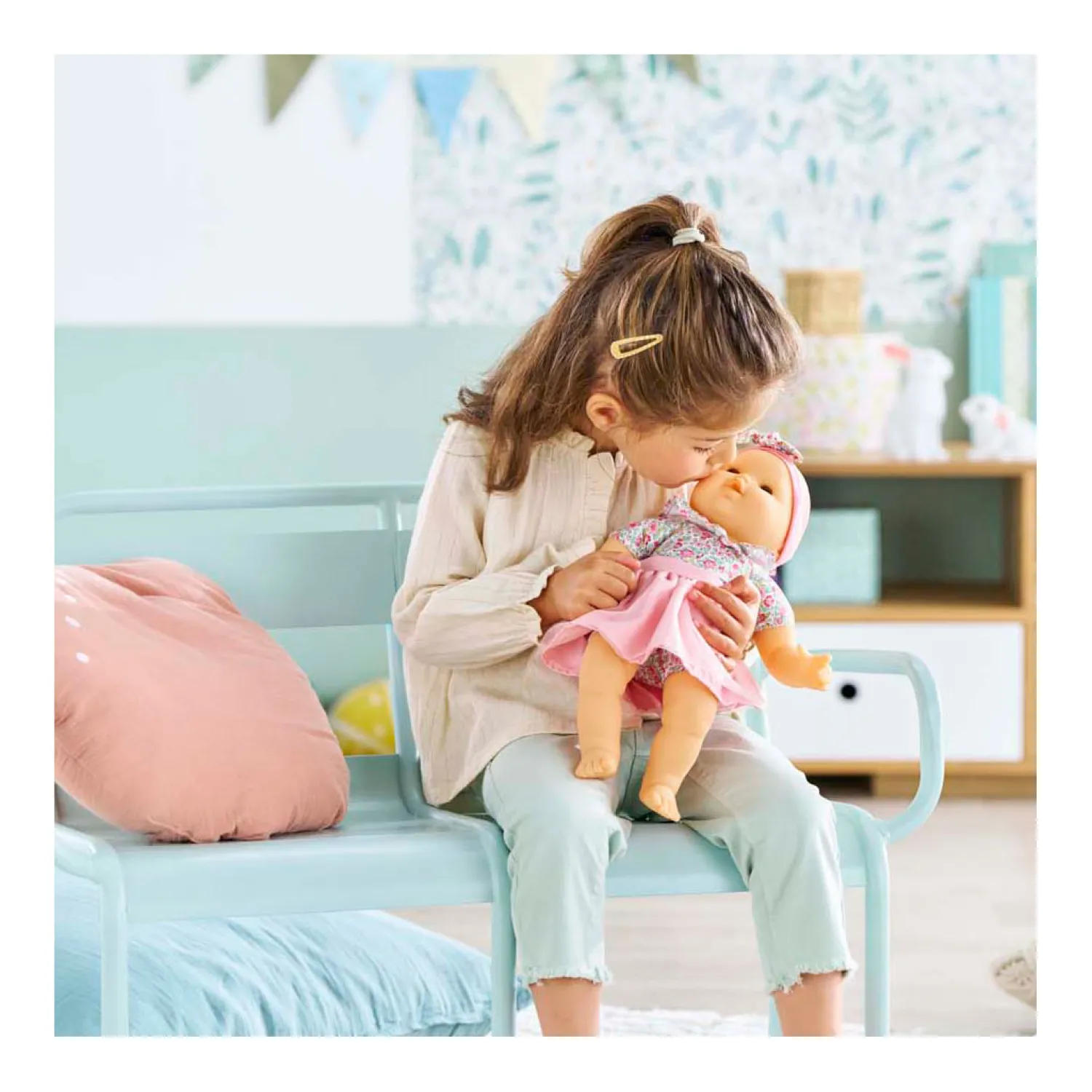 Grote Babypop met Bloemetjes, 36cm>Corolle Sale