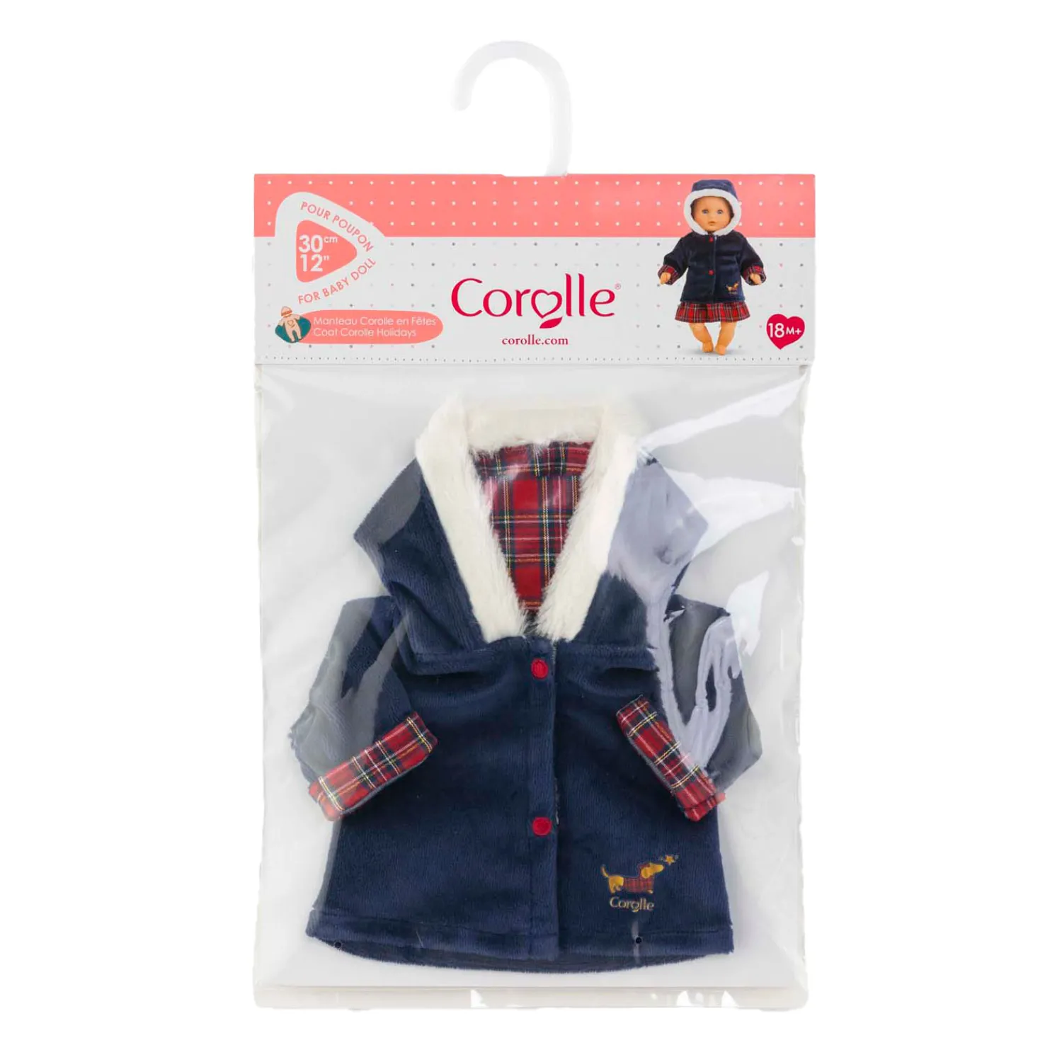 Corolle Holidays Jas voor Babypop, 30cm Clearance