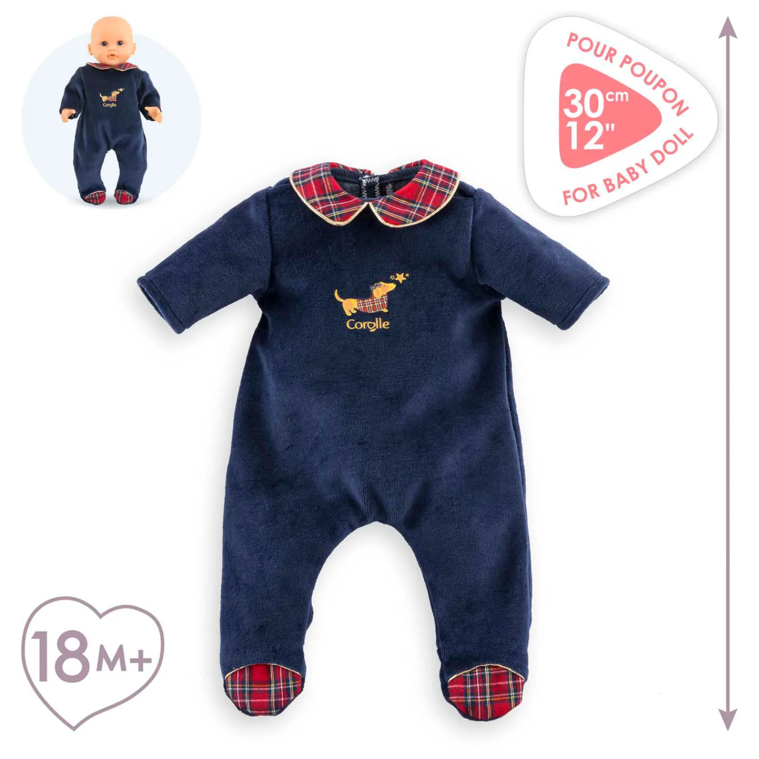 Corolle Holidays Poppen Pyjama, 30cm Online