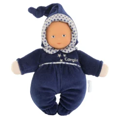 Mon Doudou Babidoux Navy Blue Starry Dreams Babypop, 20cm-Corolle Online