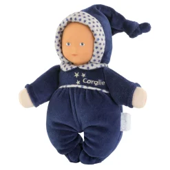 Mon Doudou Babidoux Navy Blue Starry Dreams Babypop, 20cm-Corolle Online