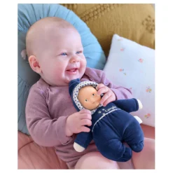 Mon Doudou Babidoux Navy Blue Starry Dreams Babypop, 20cm-Corolle Online