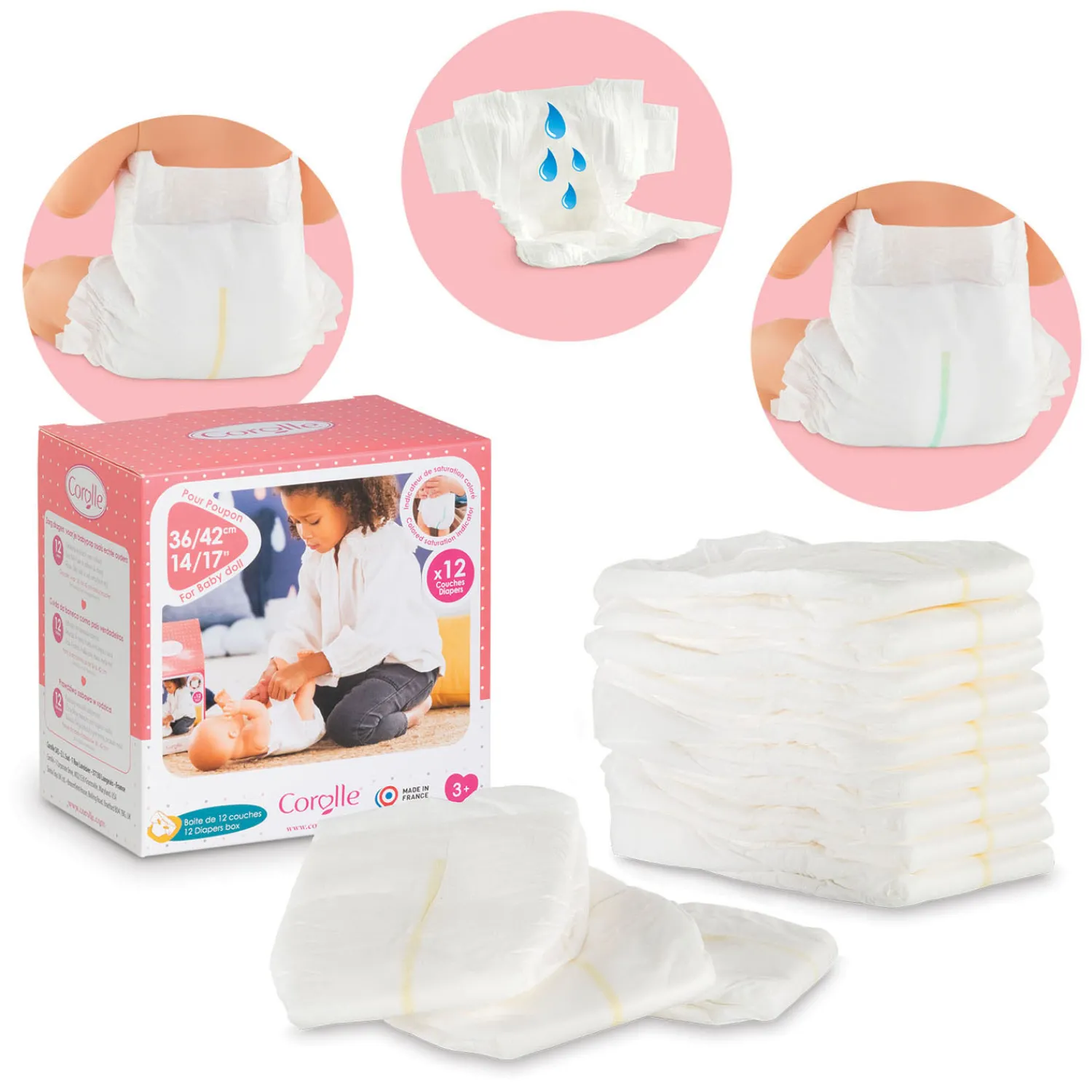 Mon Grand Poupon Luiers, 12st.>Corolle Discount