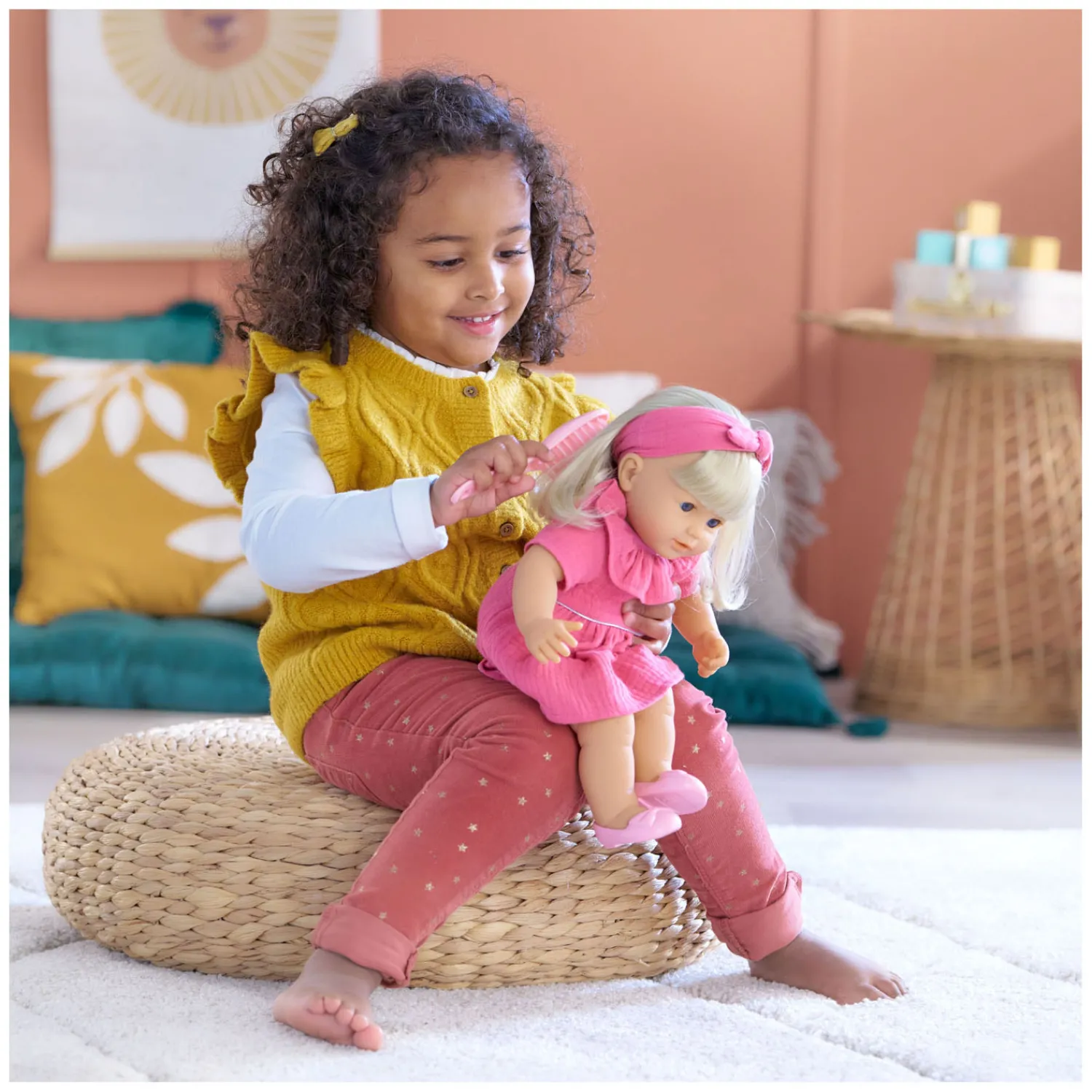 Mon Grand Poupon Babypop met Lang Haar - Jade, 36cm>Corolle Outlet