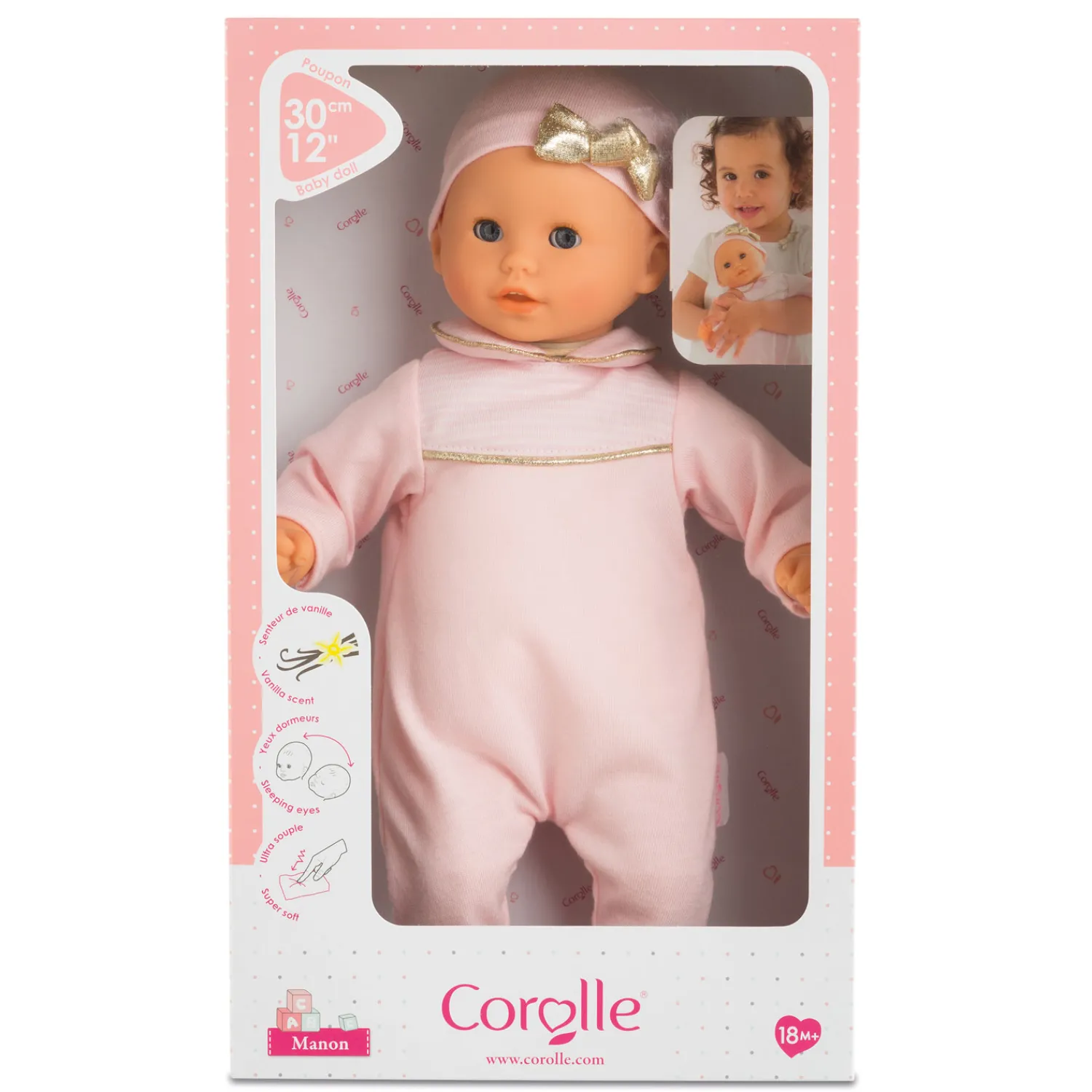 Corolle Mon Premier Poupon Babypop Manon, 30cm New