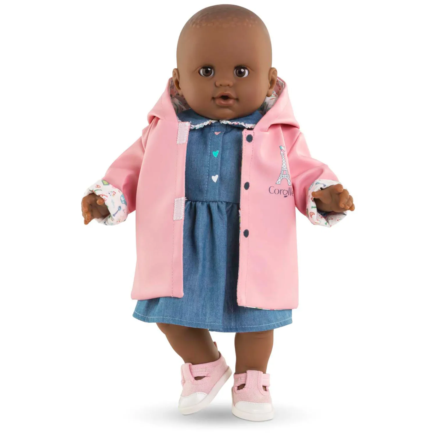 Corolle Omkeerbare Regenjas voor Babypop, 36cm New