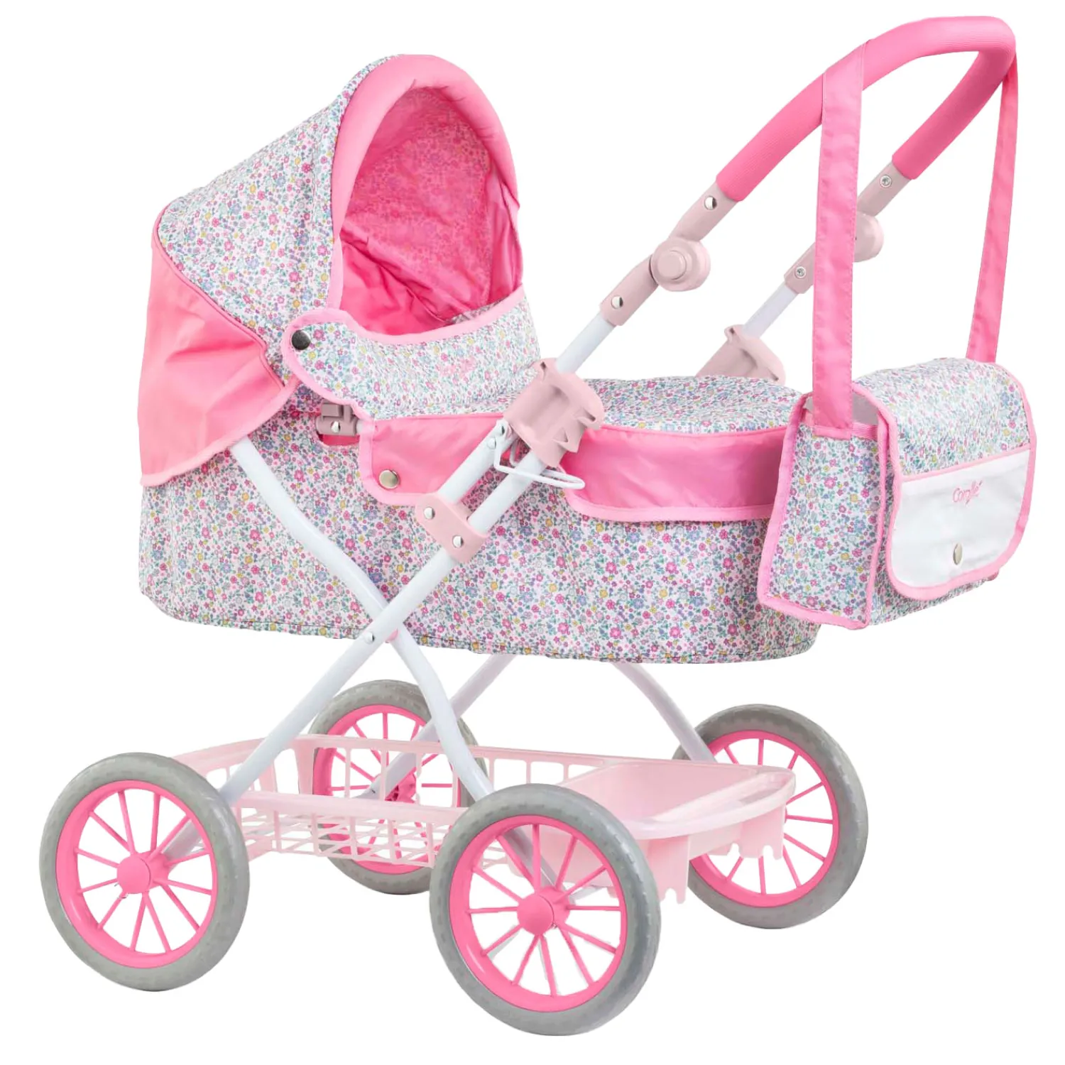 Poppenwagen Bloemen voor Babypop van 36-42cm-Corolle Hot