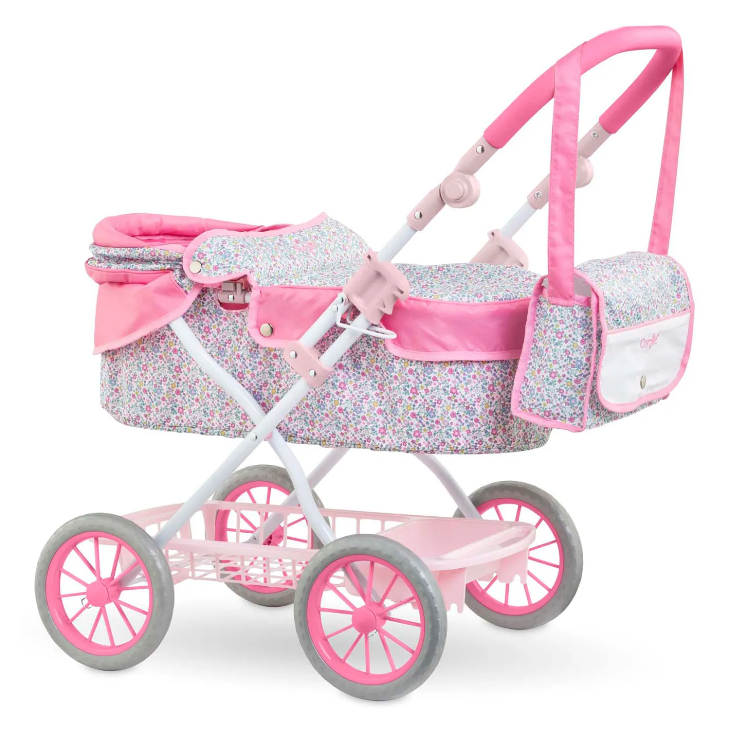 Poppenwagen Bloemen voor Babypop van 36-42cm-Corolle Hot