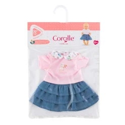 Rok met Ruches en T-Shirt voor Babypop, 30cm.-Corolle Online