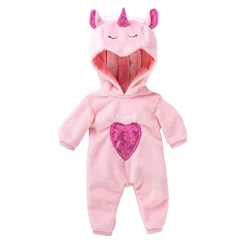 Roze Eenhoorn Pyjama voor Poppen van 36cm, 2dlg.-Corolle Hot