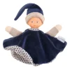 Corolle Tidoudou - Marineblauw Knuffeldoek, 17cm Outlet