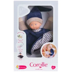 Corolle Tidoudou - Marineblauw Knuffeldoek, 17cm Outlet