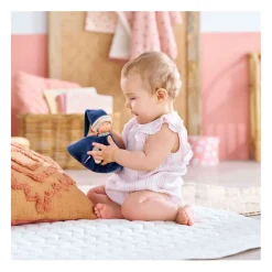 Corolle Tidoudou - Marineblauw Knuffeldoek, 17cm Outlet