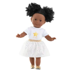 Corolle Topje en Rok Set voor Poppen van 36cm - Ivoor/Goud Best