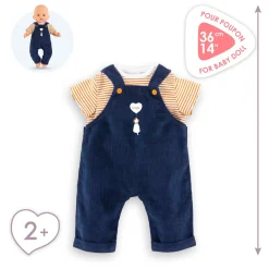 Corolle T-Shirt en Marineblauw Overall, 36cm Sale
