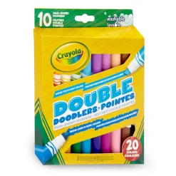 Dubbelzijdige Viltstiften, 10st.-Crayola Clearance