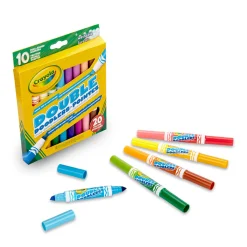 Dubbelzijdige Viltstiften, 10st.-Crayola Clearance
