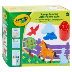 Crayola Knutselset Schilderen met Spons Hot
