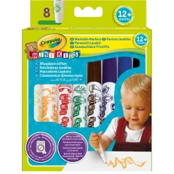 Crayola Mini Kids - Viltstiften, 8st. Hot