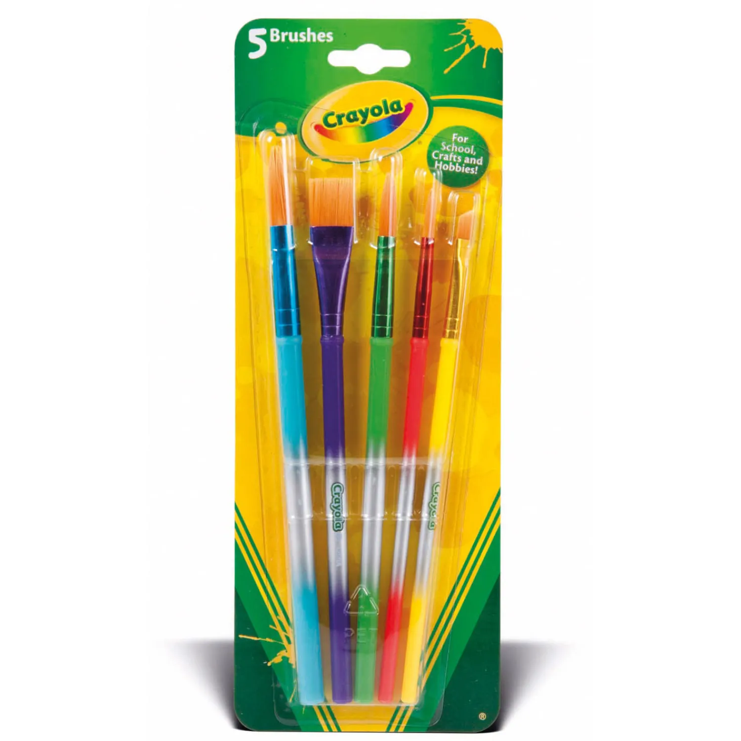 Penselen, 5st.-Crayola Clearance