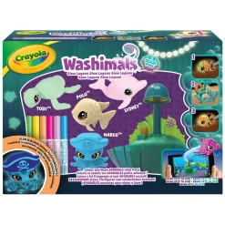 Crayola Washimals Ocean Glow Lagoon Speelset-Goliath Games Clearance