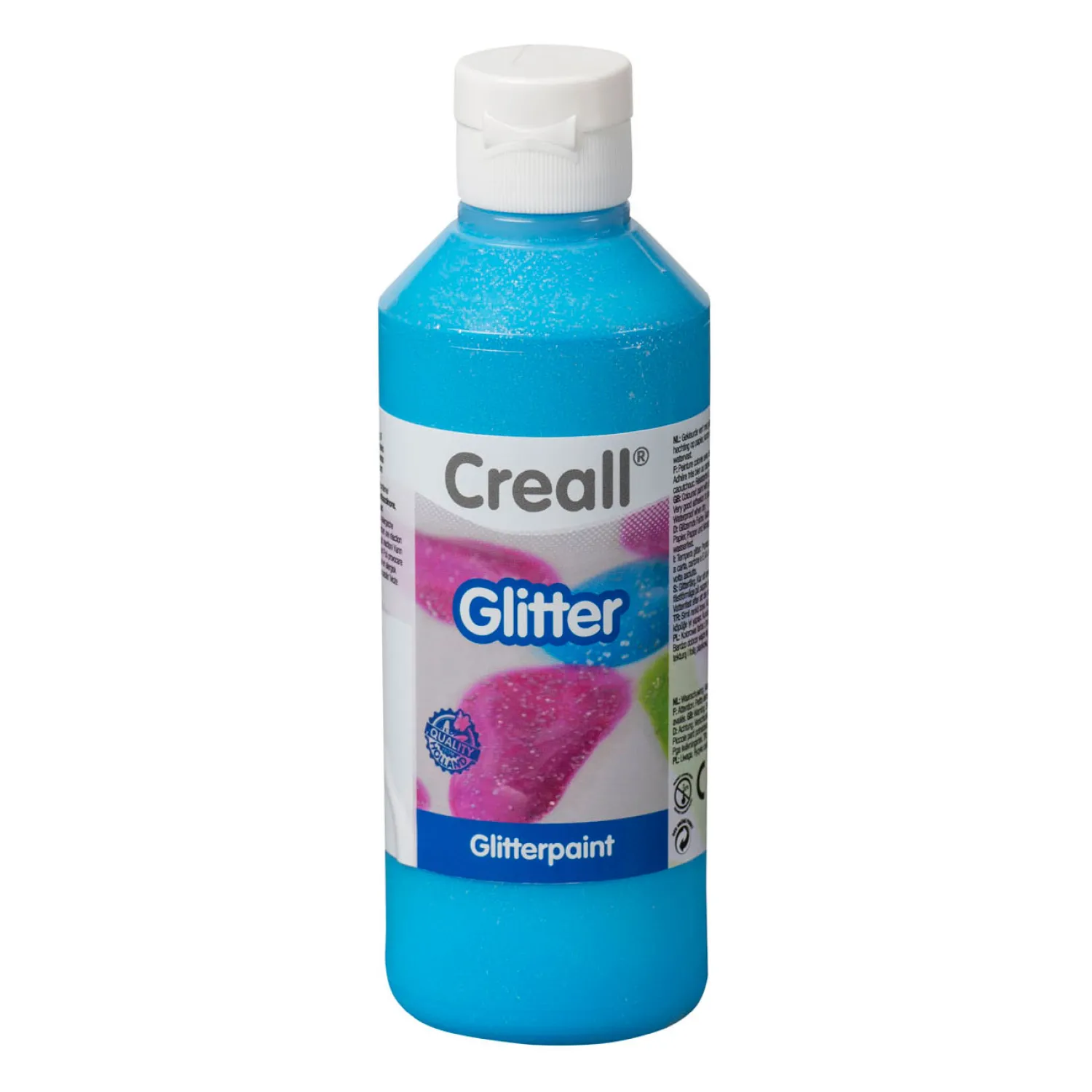 Glitterverf Blauw, 250ml>Creall