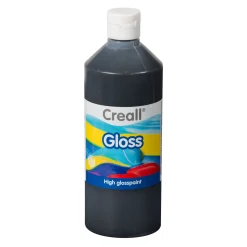 Gloss Glansverf Zwart, 500ml-Creall