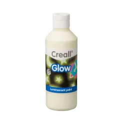 Creall Glow in the Dark Verf Groen-Geel, 250ml Clearance
