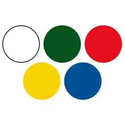 Supersoft Klei 5 kleuren, 450gr.><noscript><img width=