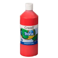 Transparante Verf Rood, 500ml-Creall Sale