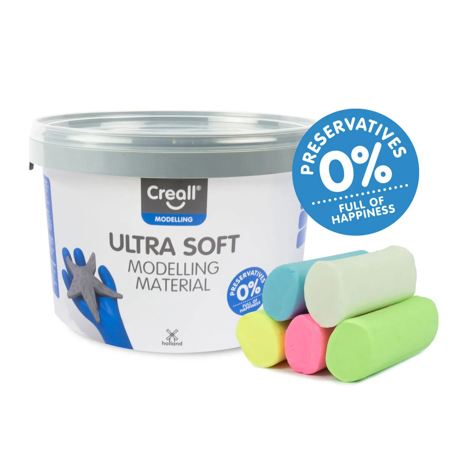 Ultra Soft Klei Pastel, 1100gr.-Creall Outlet