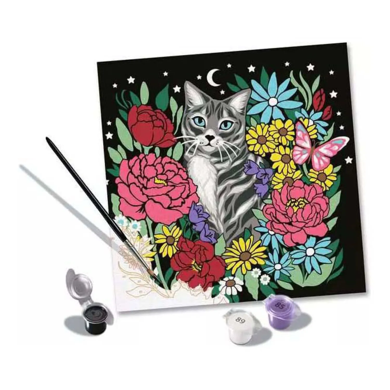 CreArt Pixie Cold Schilderen op Nummer - Kat>Ravensburger