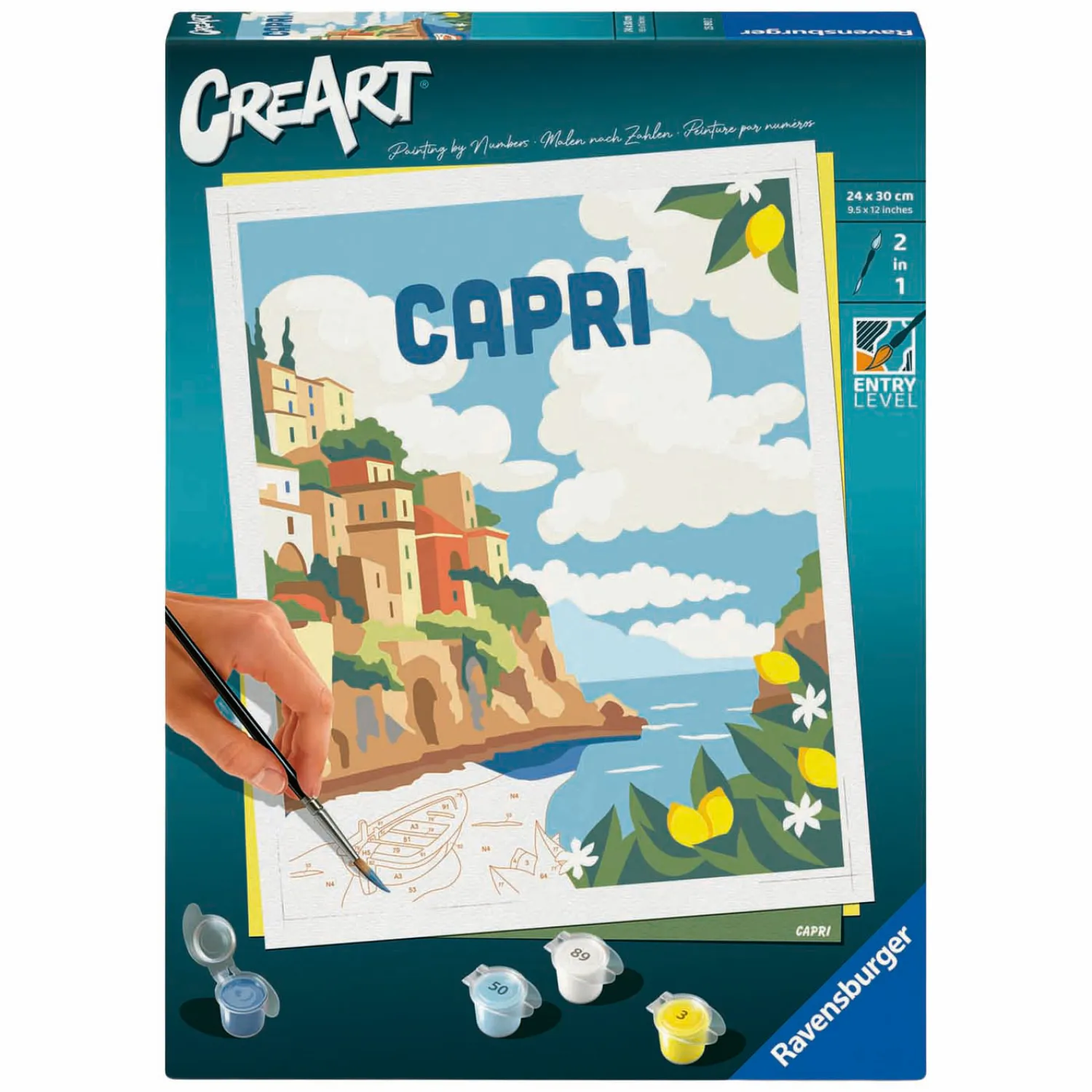 Ravensburger CreArt Schilderen op Nummer - Capri Online