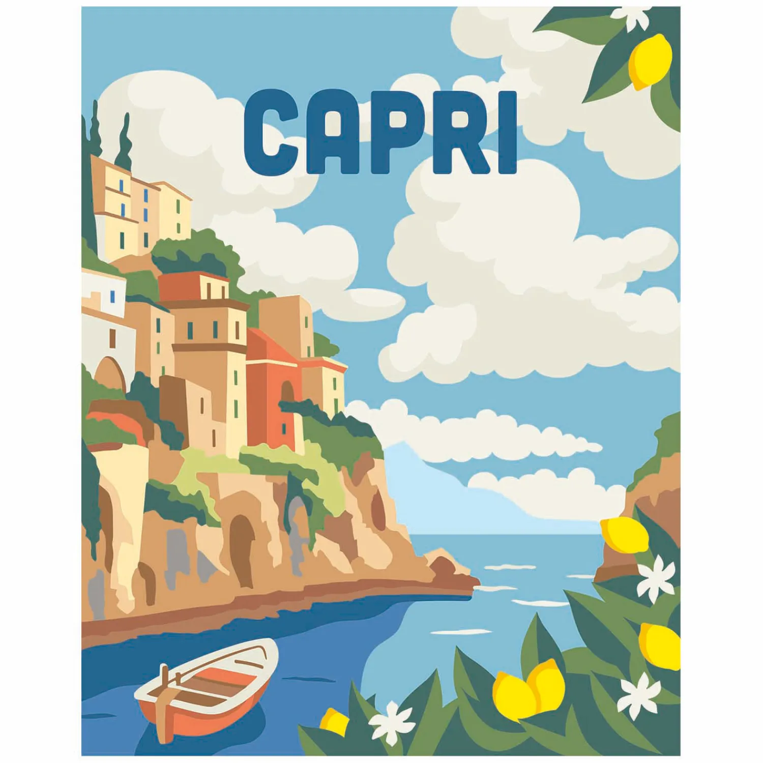 Ravensburger CreArt Schilderen op Nummer - Capri Online