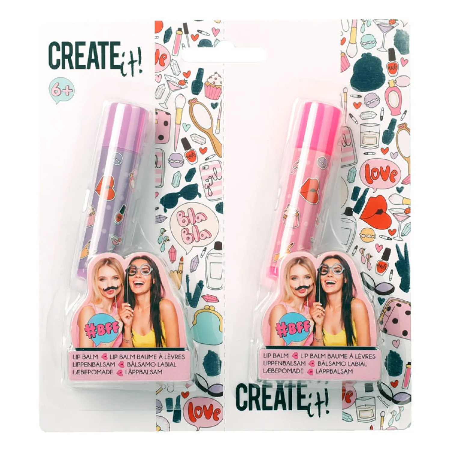 Create it! Beauty BFF's Lippenbalsems. 2st-Canenco Outlet