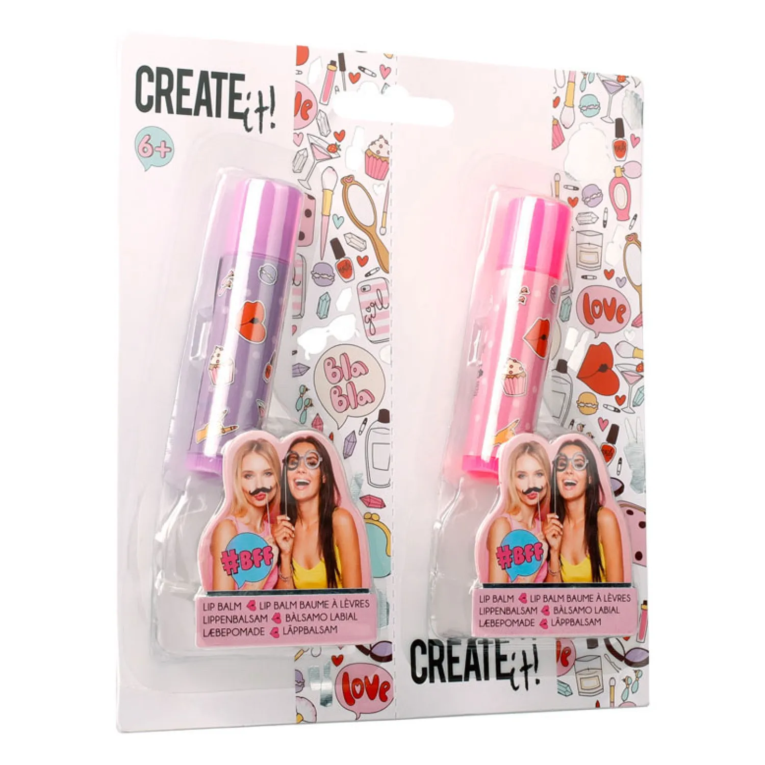 Create it! Beauty BFF's Lippenbalsems. 2st-Canenco Outlet