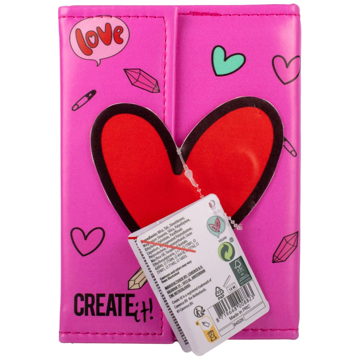 Create it! Beauty Make-Up Boek Magneetsluiting>Canenco Online