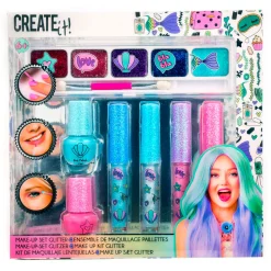 Beauty Make-up Set Glitter, 7dlg.>Create It! Clearance