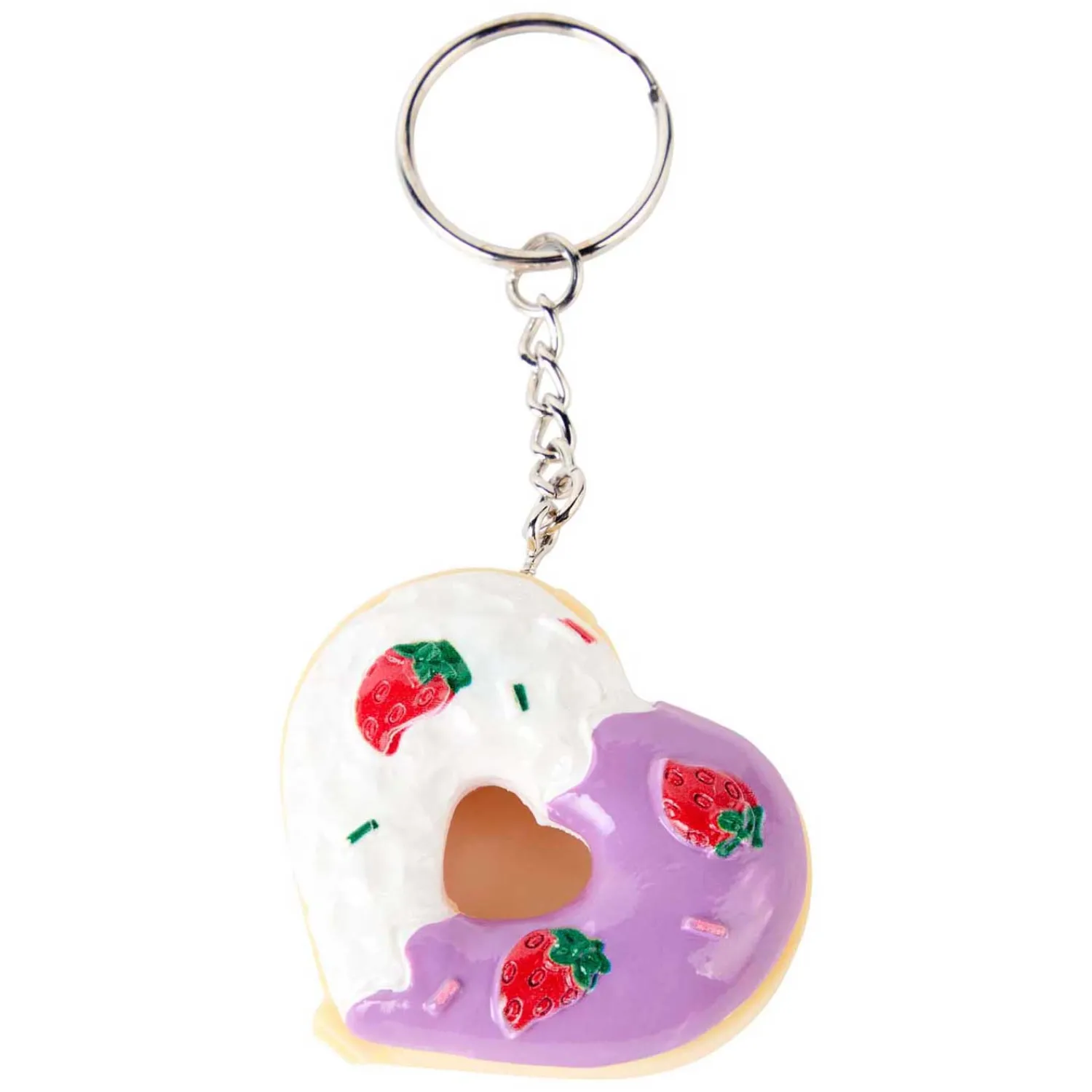 Canenco Create It! Candy Explosion Donut Lippenbalsem Sleutelhanger New