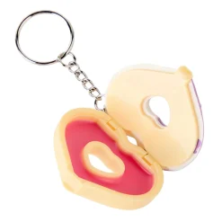 Canenco Create It! Candy Explosion Donut Lippenbalsem Sleutelhanger New