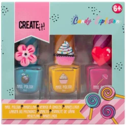 Candy Explosion Nagellak, 3st.>Create It! New