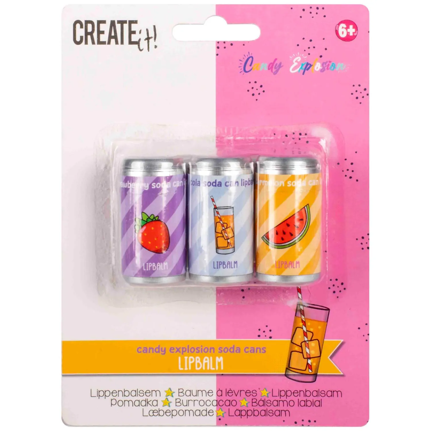 Candy Explosion Lippenbalsem, 3st.-Create It! Online