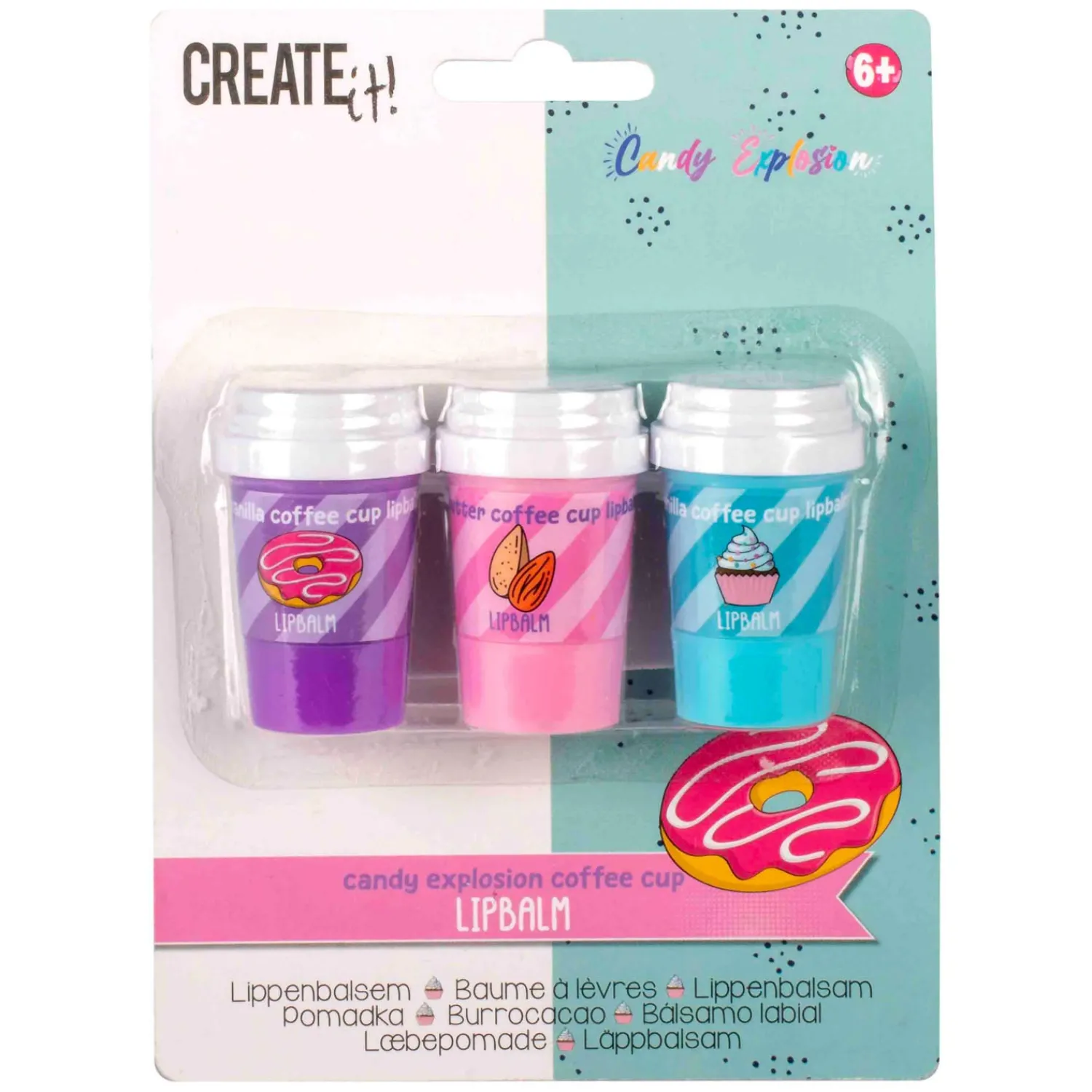 Candy Explosion Lippenbalsem, 3st.-Create It! Online
