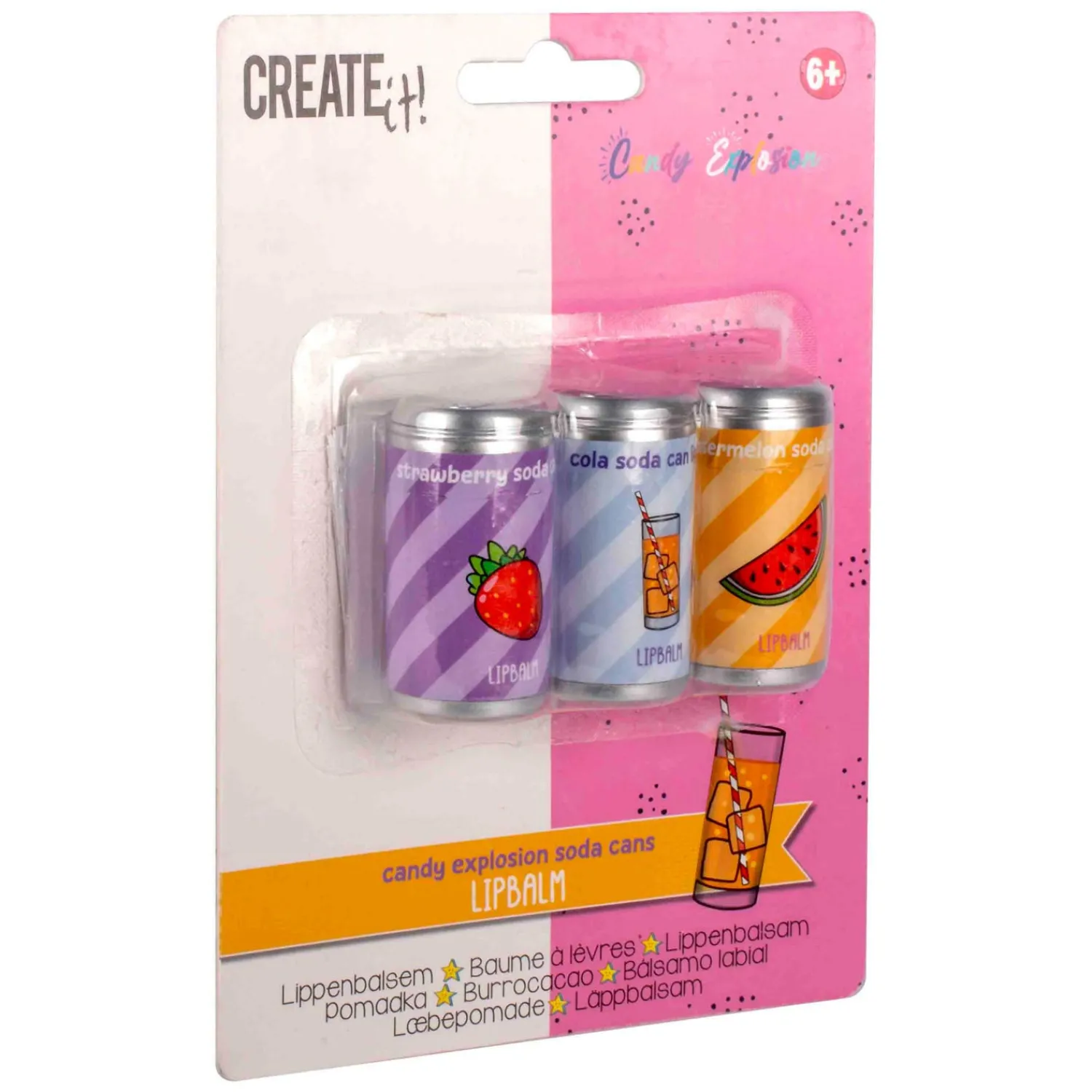 Candy Explosion Lippenbalsem, 3st.-Create It! Online