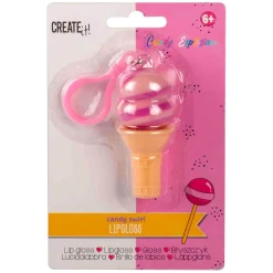 Canenco Create It! Candy Explosion Lipgloss Ijsje Sleutelhanger Clearance