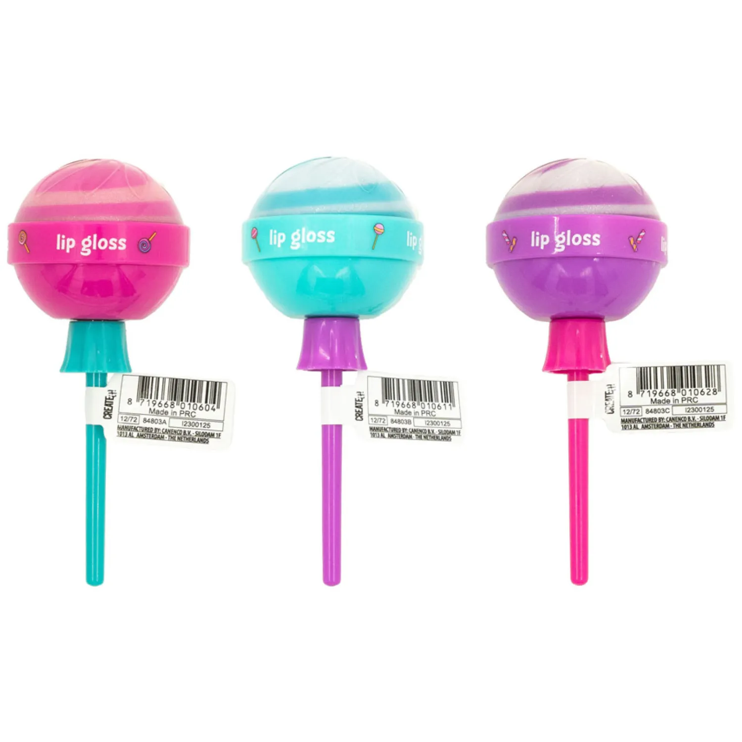 Create It! Candy Lipgloss Lollipop New