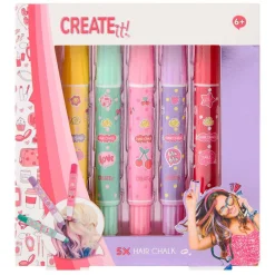 Create It! Haarkrijt Pennen - 5st-Canenco Outlet