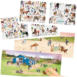 Create Your Happy Horses Stickerboek><noscript><img width=