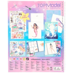 TOPModel Create Your Kleurboek met Stickers Fantasy Hot